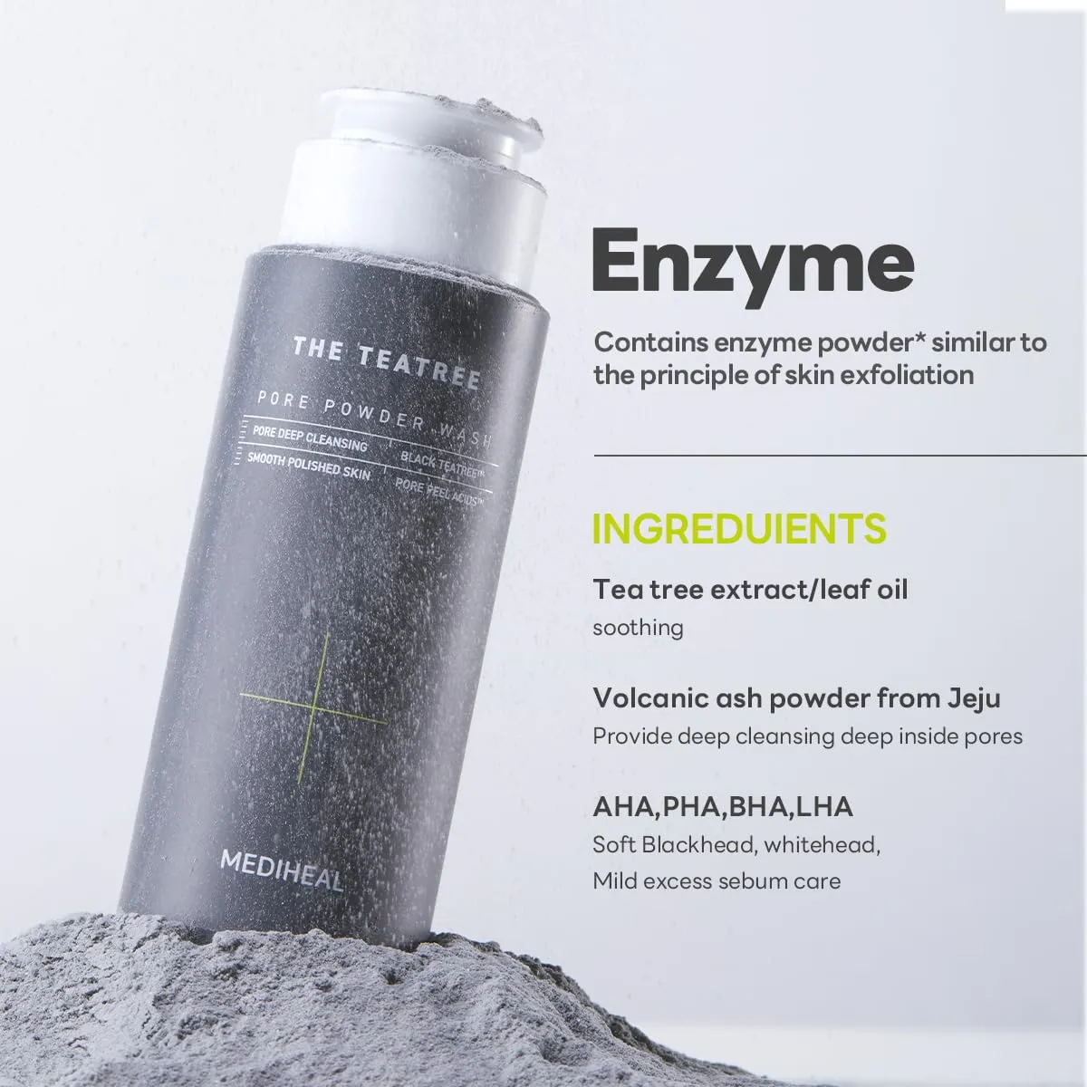 Mediheal The Teatree Pore Powder Wash poudre  pores