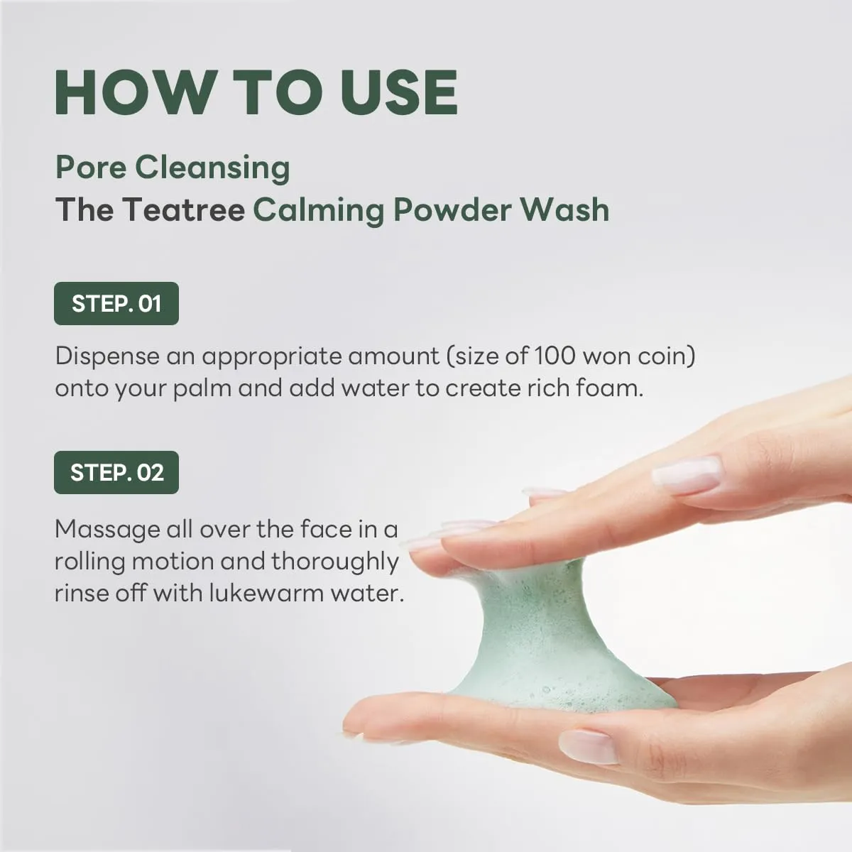 Mediheal Teatree poudre nettoyante tea tree anti-pores dilatés