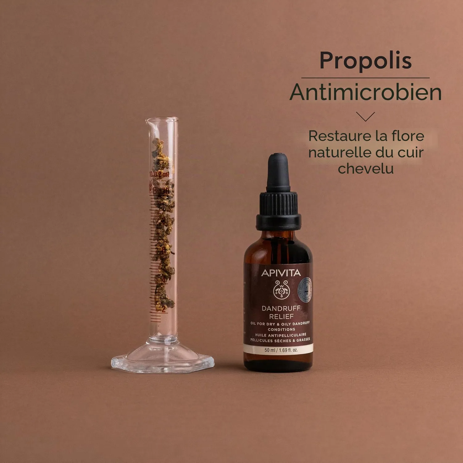 Apivita Antipelliculaire Apaisante huile capillaire 50ml propolis