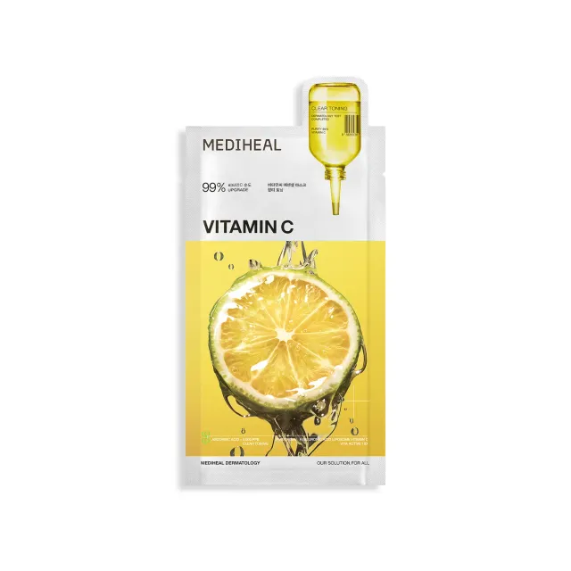 Mediheal Vitamin C Essential masque visage teint lumineux vitamine C
