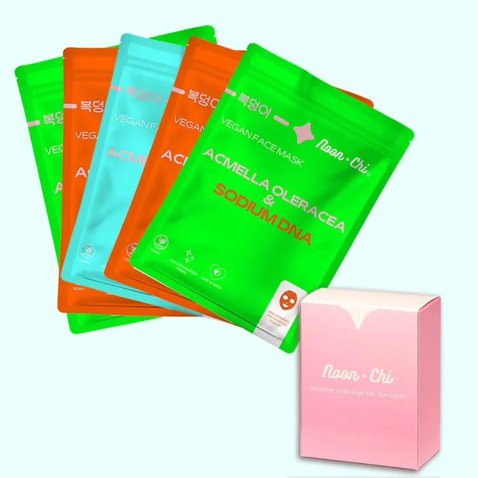 Noon-Chi Glow Reset 5X kit 5 masques éclat