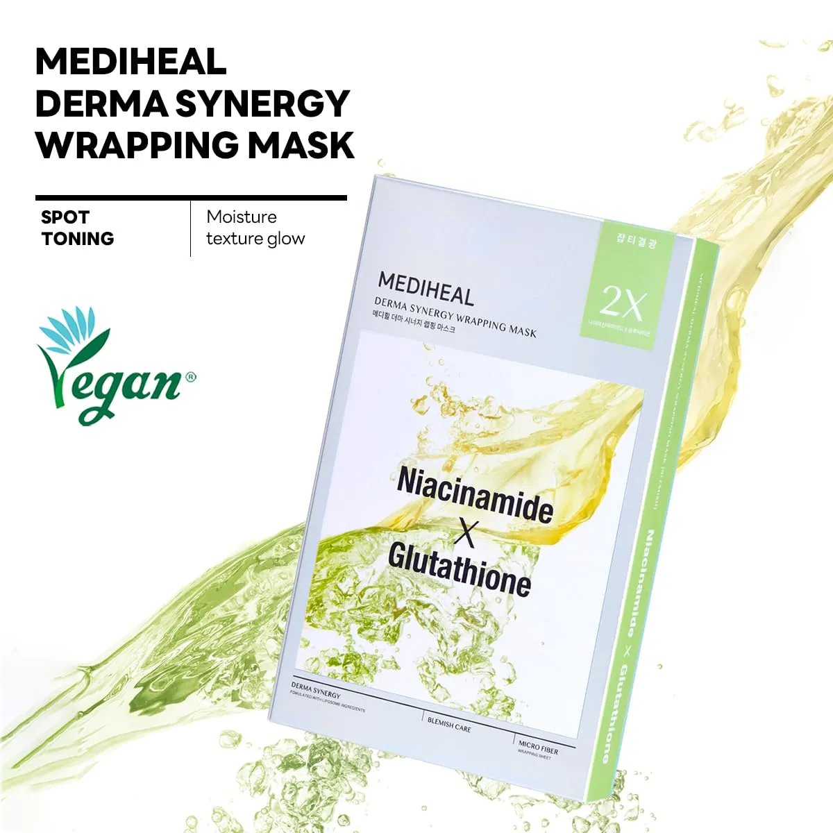 Mediheal Derma Synergy Blemish masque visage 10 masques éclat