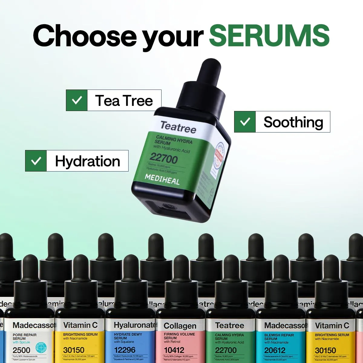 Mediheal Teatree Calming Hydra Sérum 40 ml peau grasse
