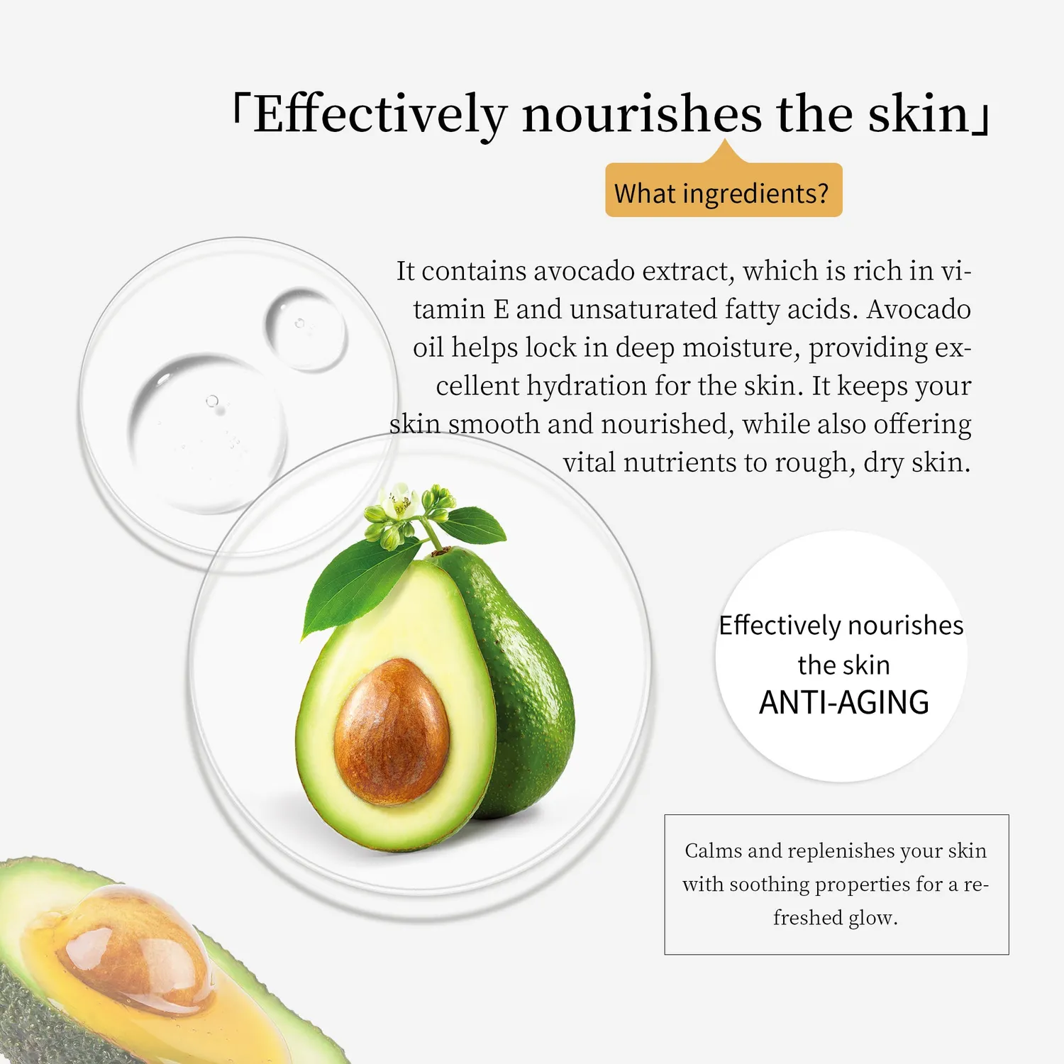 Mitomo Natural 516 Avocado masque visage 10x26g purifiant
