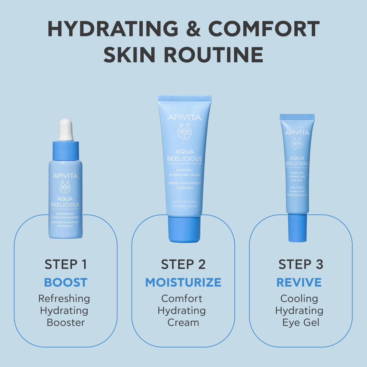 Apivita Aqua Beelicious Confort Crème 40ml Riche