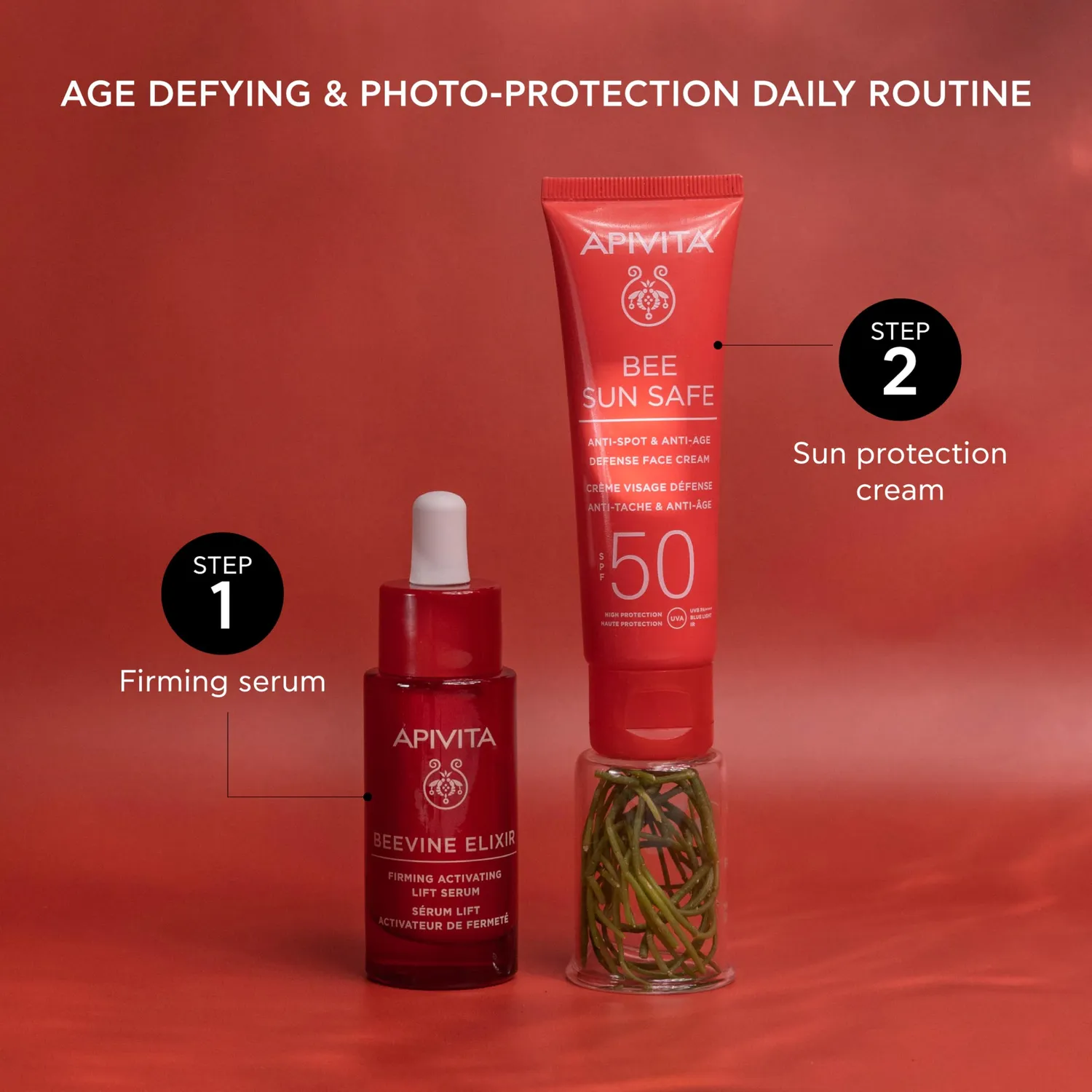 Apivita Bee Sun Safe Crème solaire visage SPF50 anti-taches 50ml