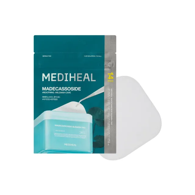 Mediheal Madecassoside pad voyage 14 pièces anti-boutons