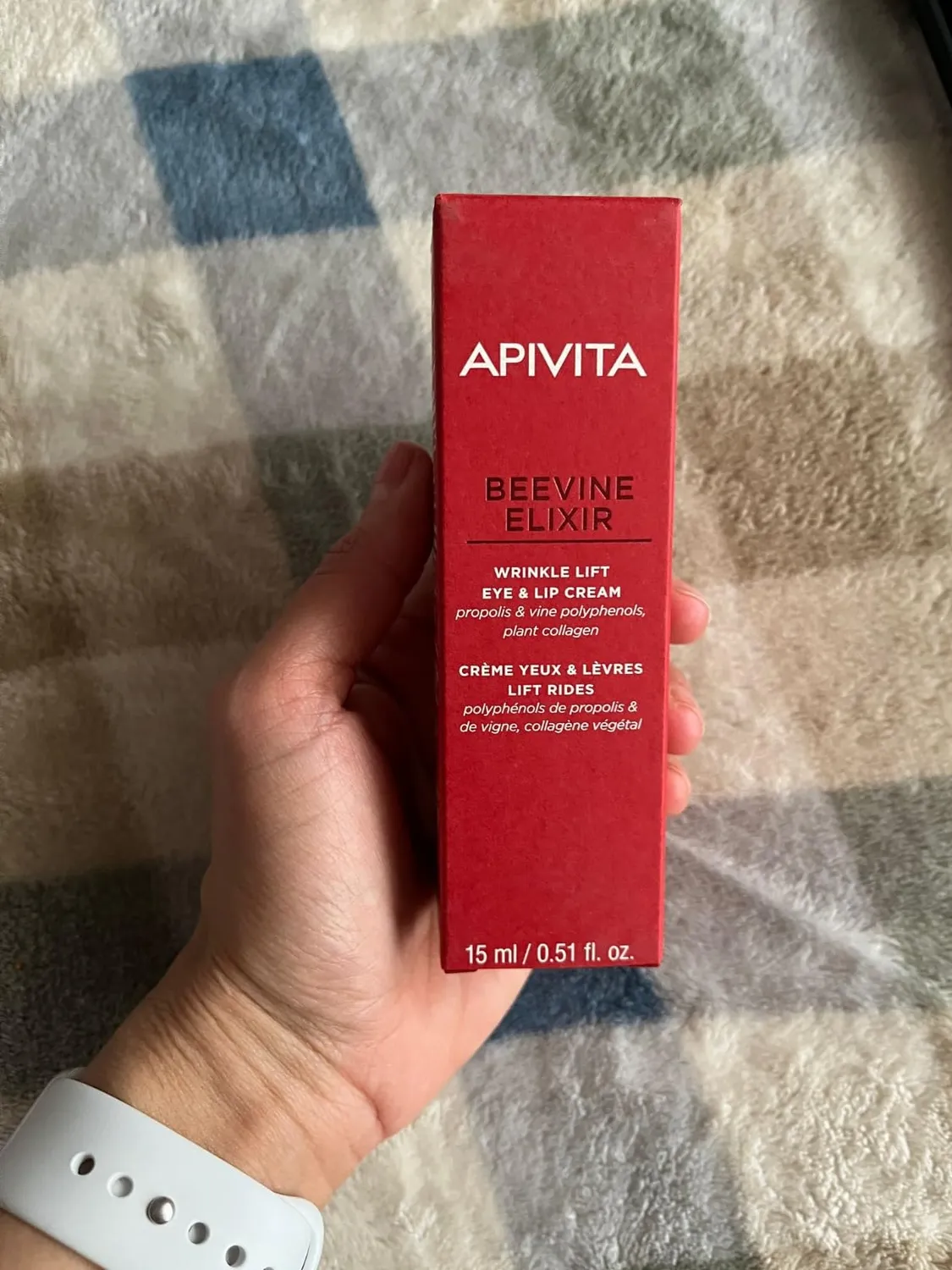 Apivita Beevine Elixir Crème yeux et lèvres 15 ml lift