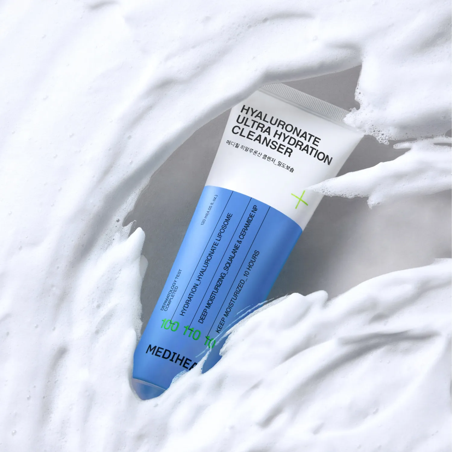 Mediheal Hyaluronate nettoyant mousse hydratant