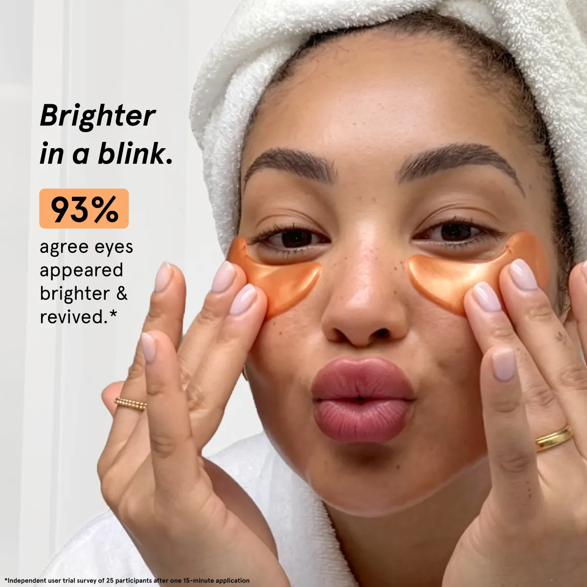 Grace & Stella Brightening patchs yeux orange vitamine C éclat