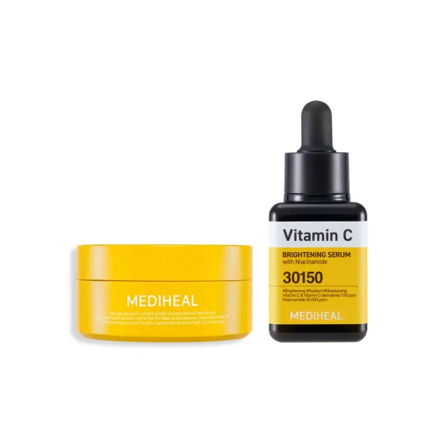 Mediheal Vitamin C Eye Serum Duo regard éclat
