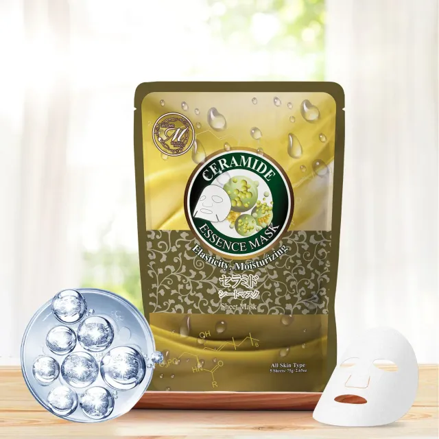 Mitomo Natural Ceramide masque tissu barrière hydratation
