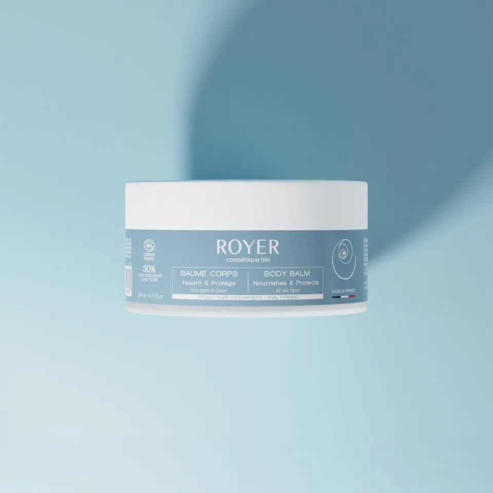 Royer Cosmétique baume corps bave d'escargot karité nourrissant