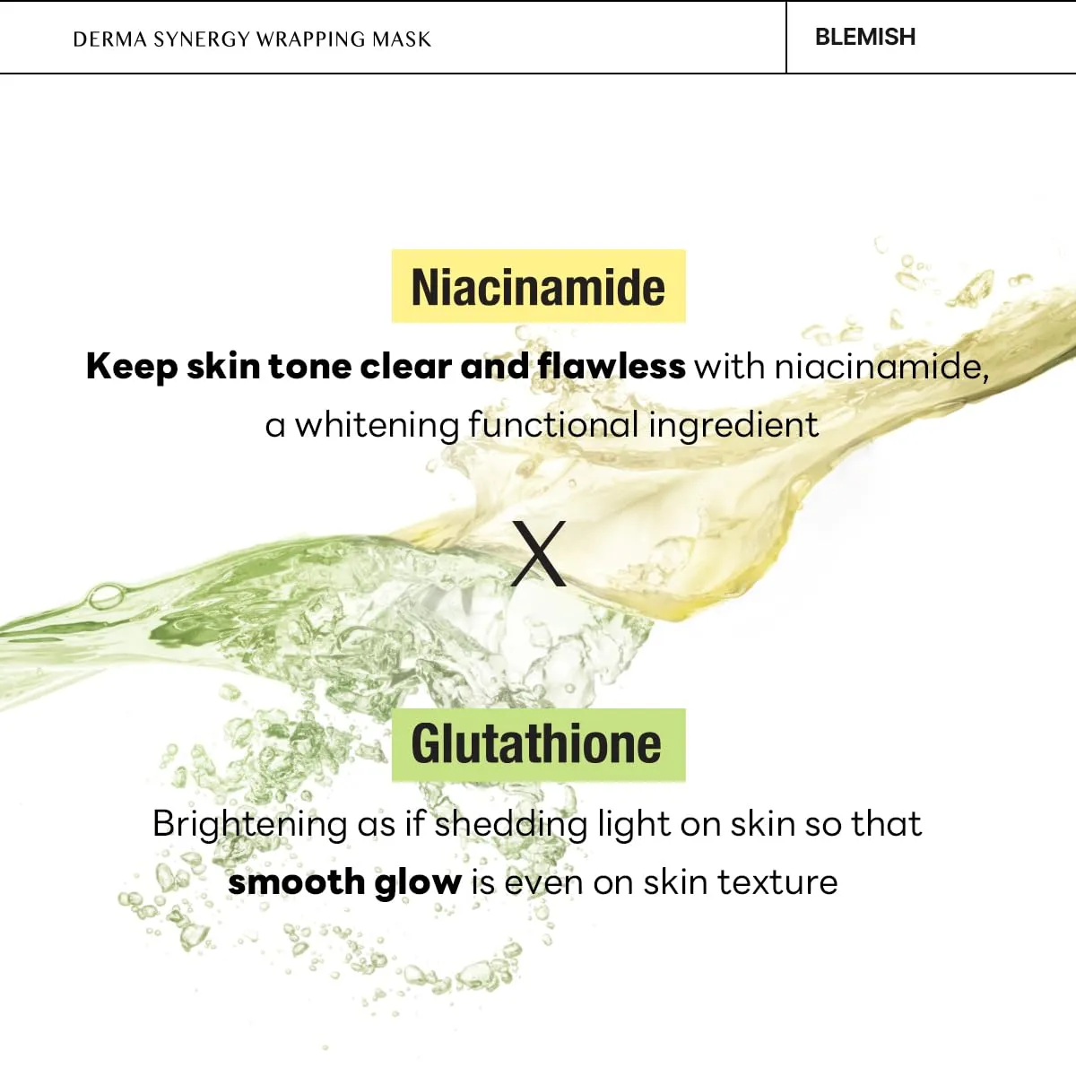 Mediheal Derma Synergy Blemish masque visage 10 masques éclat