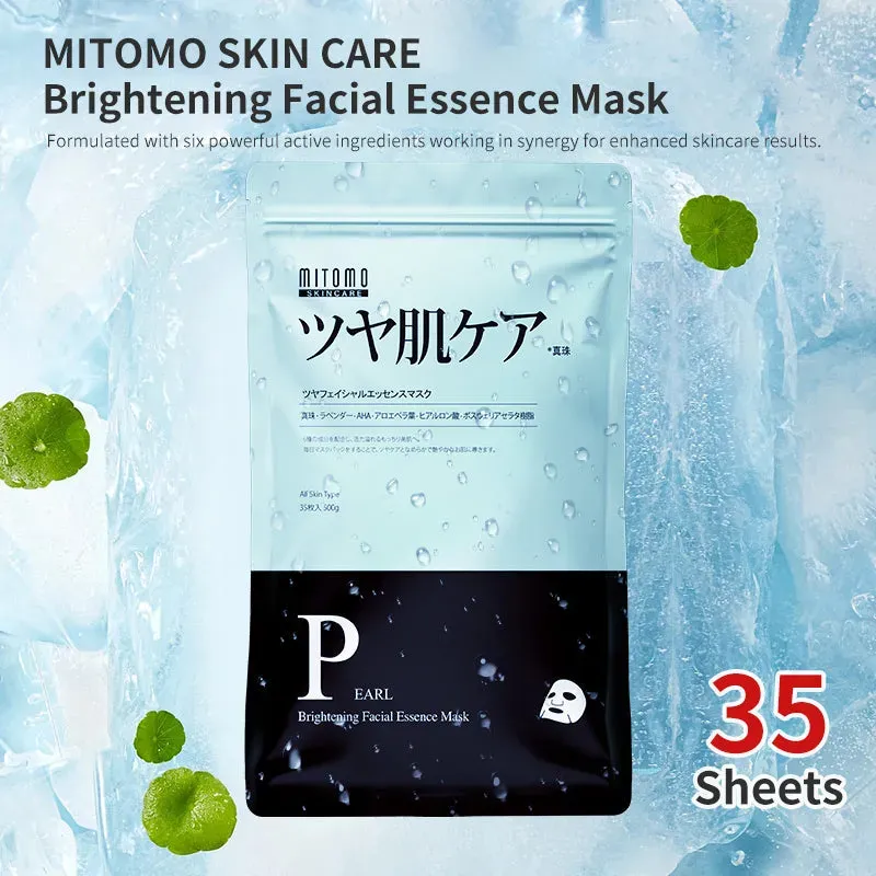 Mitomo Skin Care Perle MTSA00505-E-2 masque 35 pcs eclat