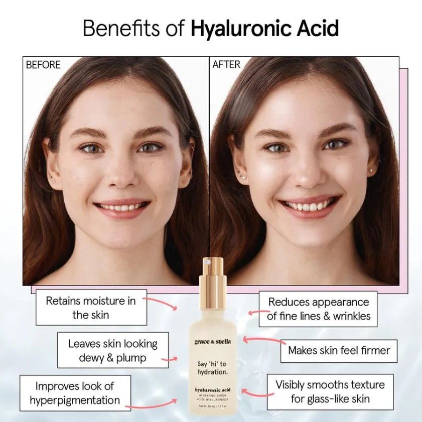 Grace & Stella Hyaluronic Acid sérum 50 ml hydratant