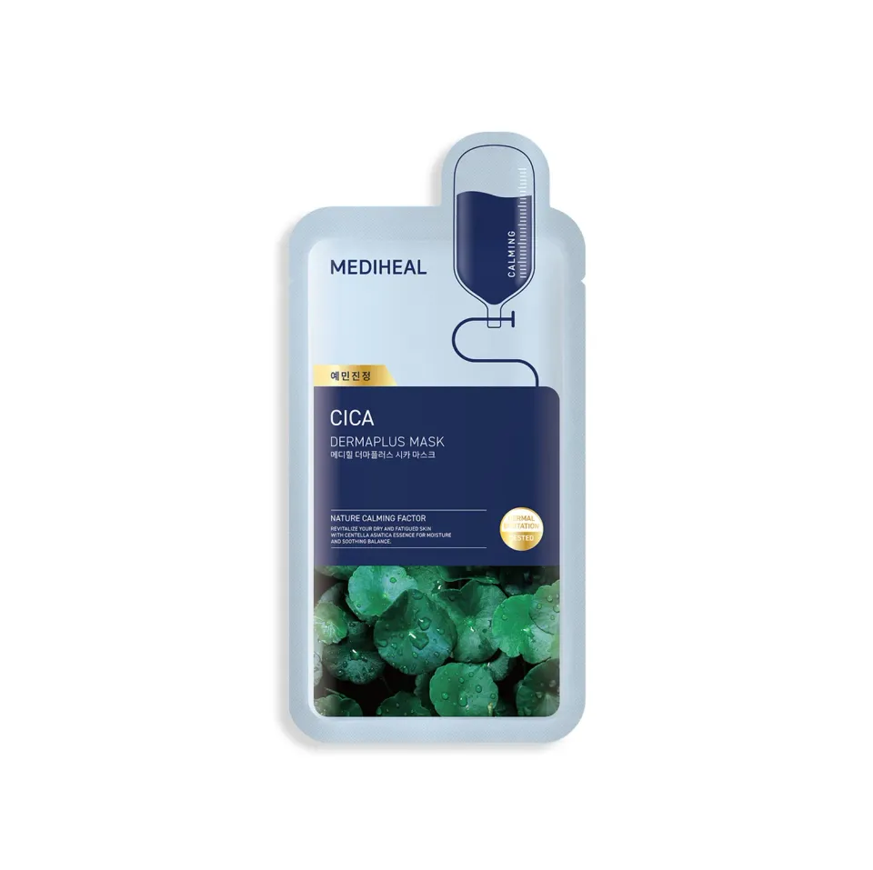 Mediheal Dermaplus Cica Mask masque visage 10 pièces apaisant