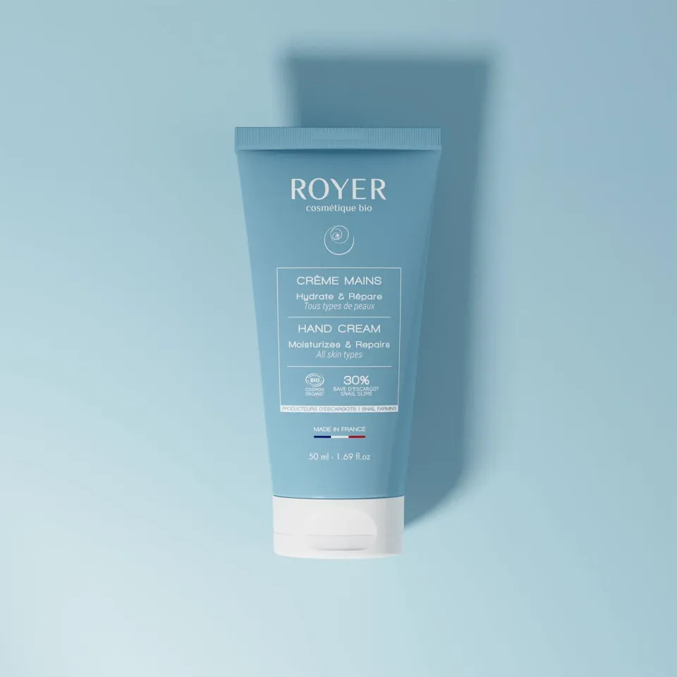 Royer Cosmétique crème mains bave d'escargot anti-âge 30%