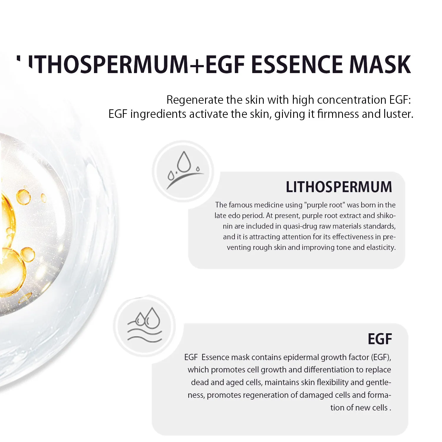 Mitomo MC MCSS00601-A-2x003 masque visage 30 pcs fermeté
