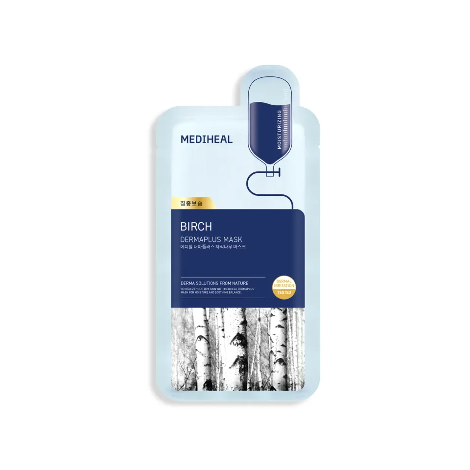 Mediheal Dermaplus Birch masque tissu x10 hydratant