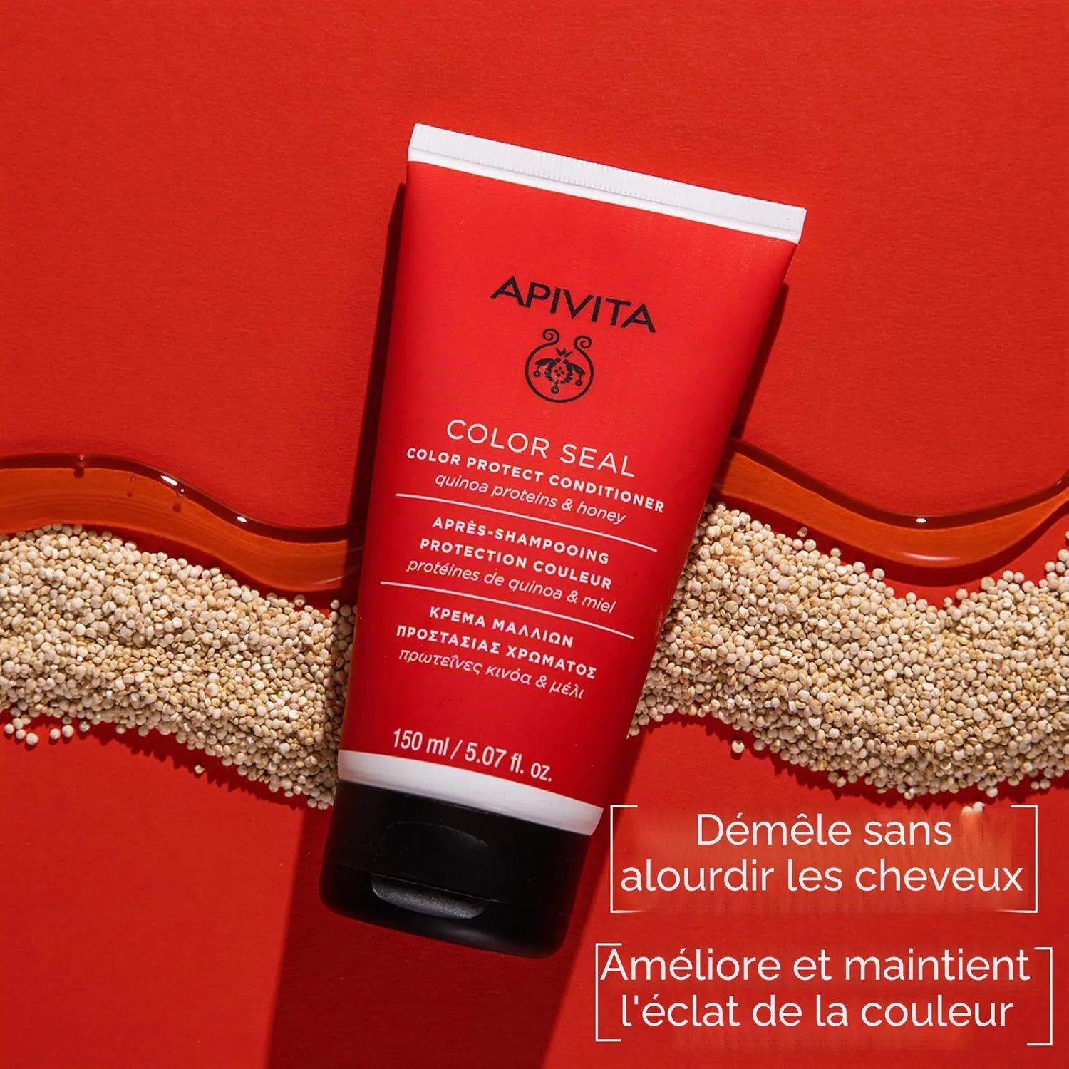 Apivita Color Seal après-shampooing couleur 150ml quinoa