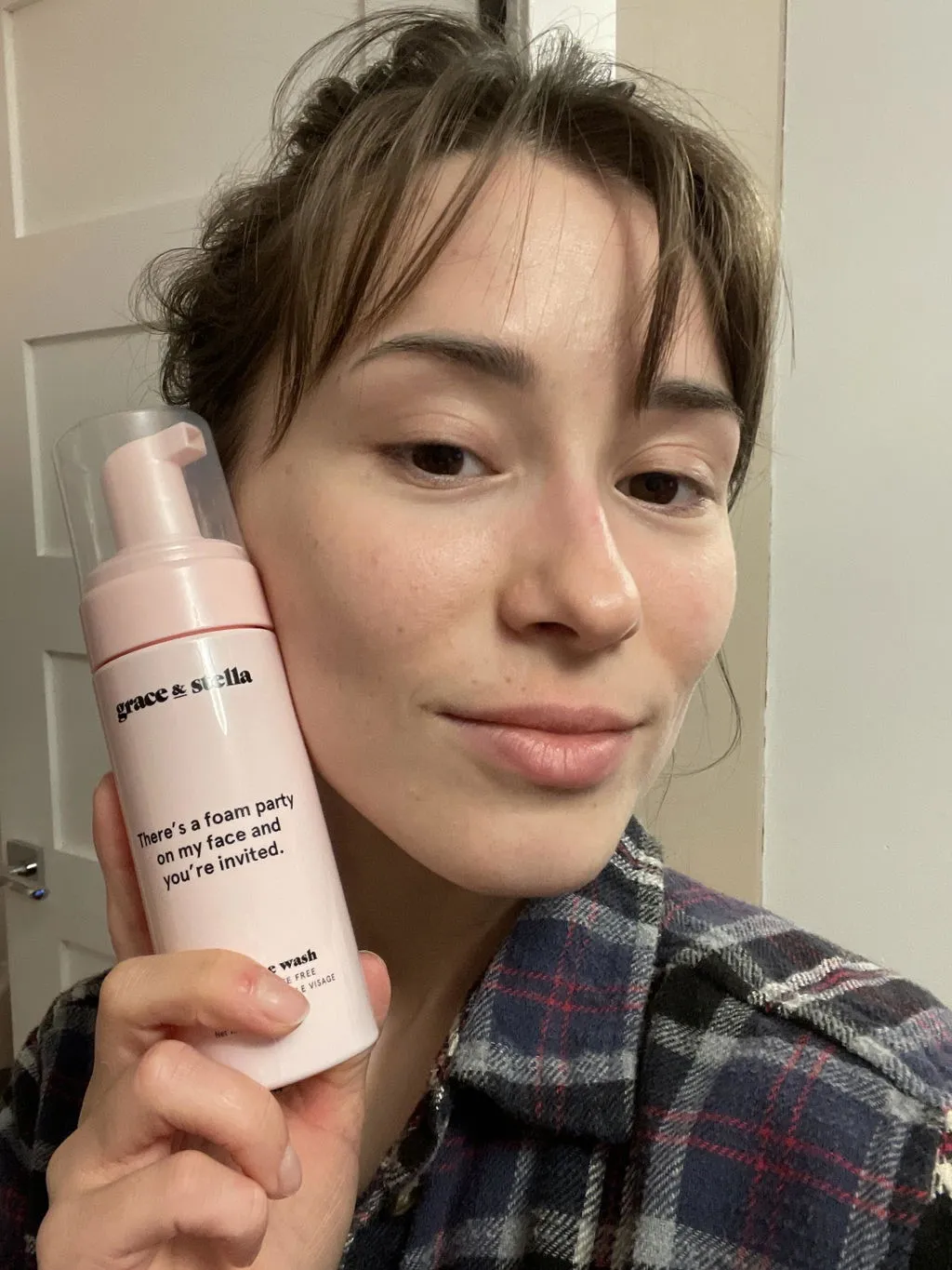 Grace & Stella Foaming Face Wash nettoyant visage 150 ml sans parfum