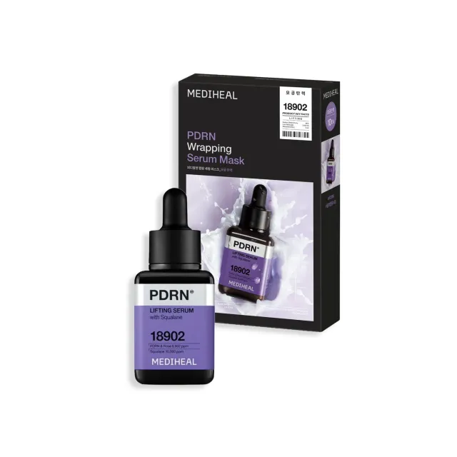 Mediheal PDRN duo sérum + masque éclat repulpant