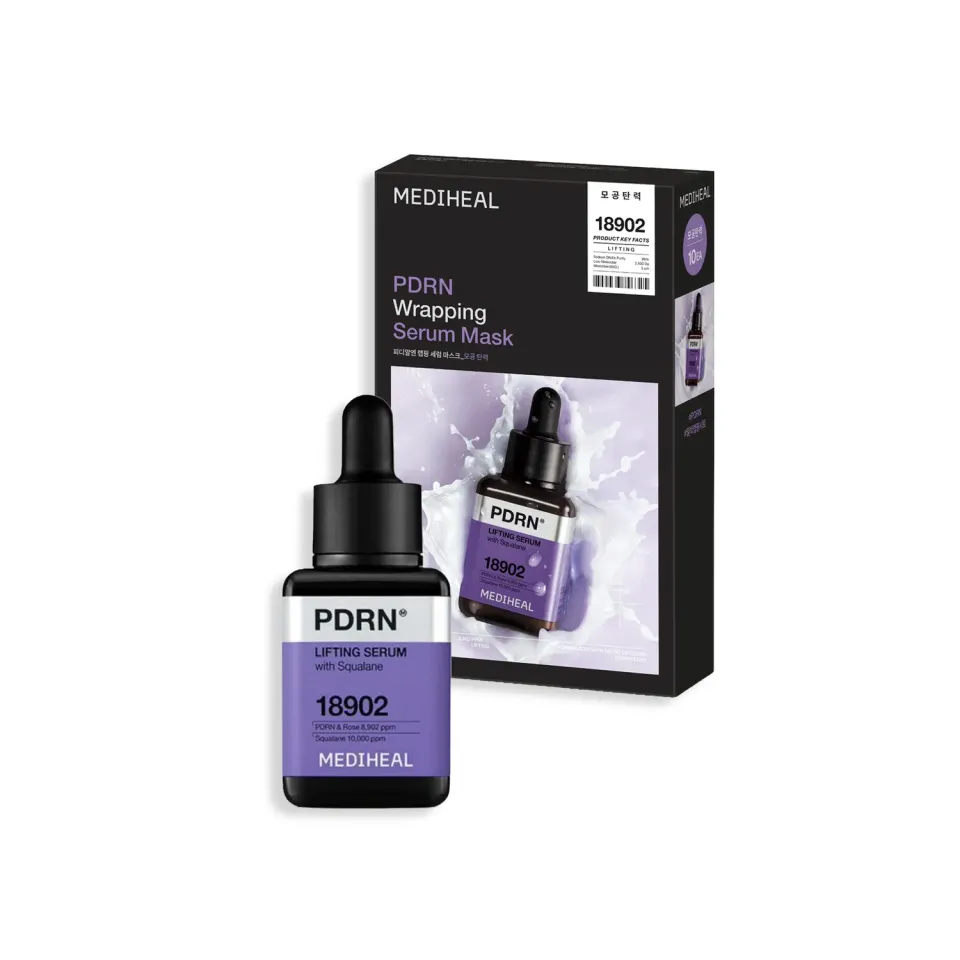 Mediheal PDRN duo sérum + masque éclat repulpant