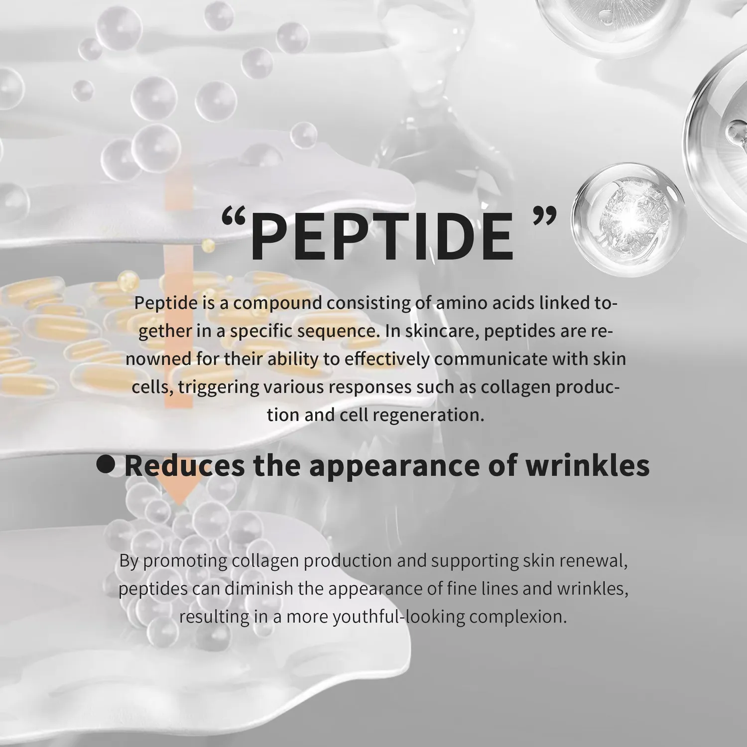Mitomo Peptide Cica II lotion tonique flacon peptides