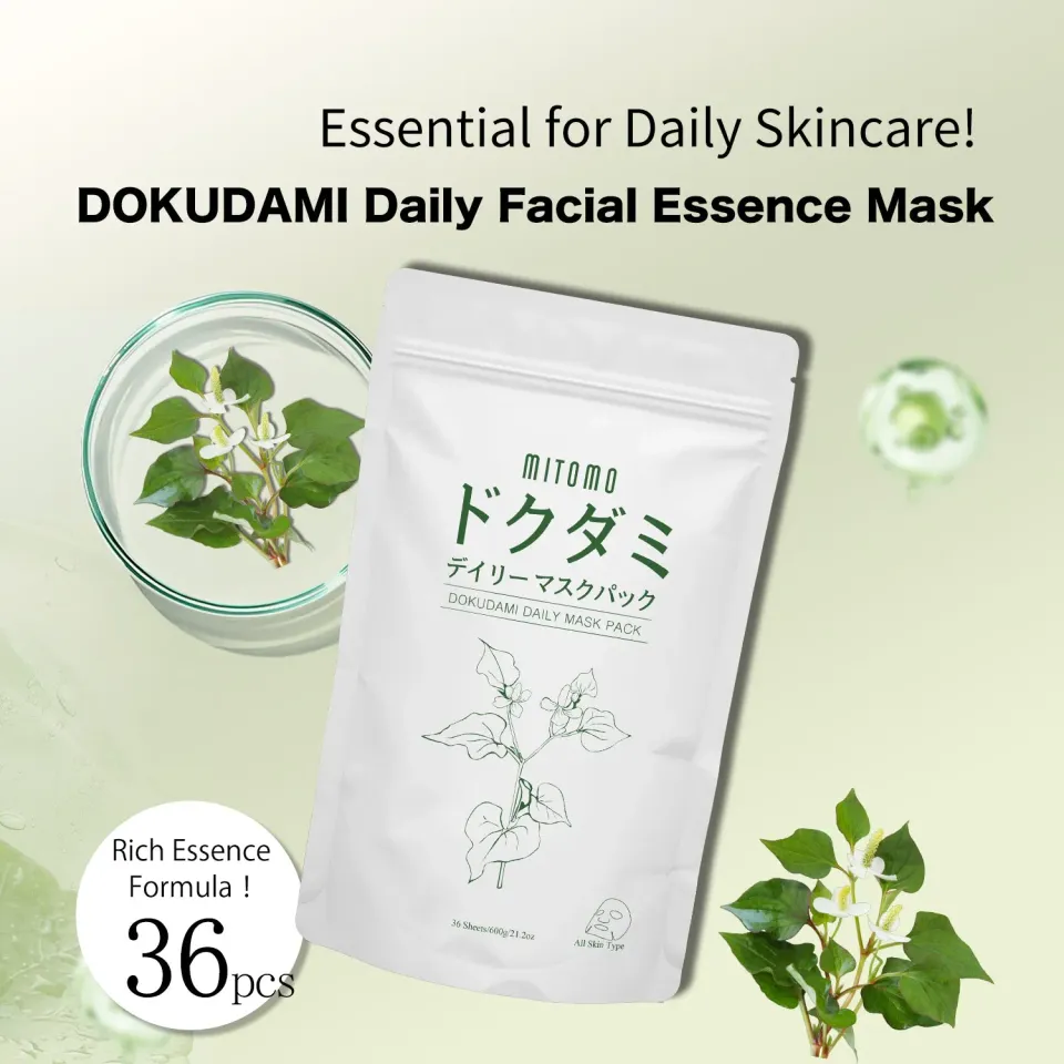 Mitomo Dokudami DMSA00001-A masque tissu 36 pièces apaisant