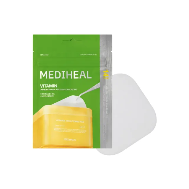 Mediheal Vitamide Brightening Pad pads tonique 14 pièces éclat