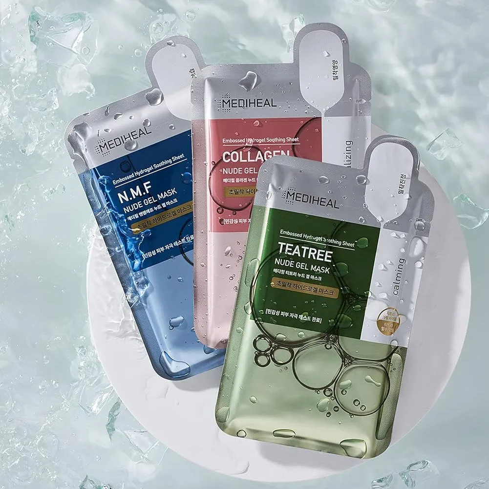 Mediheal Firming Nude Gel Mask masque visage 10 pièces collagène