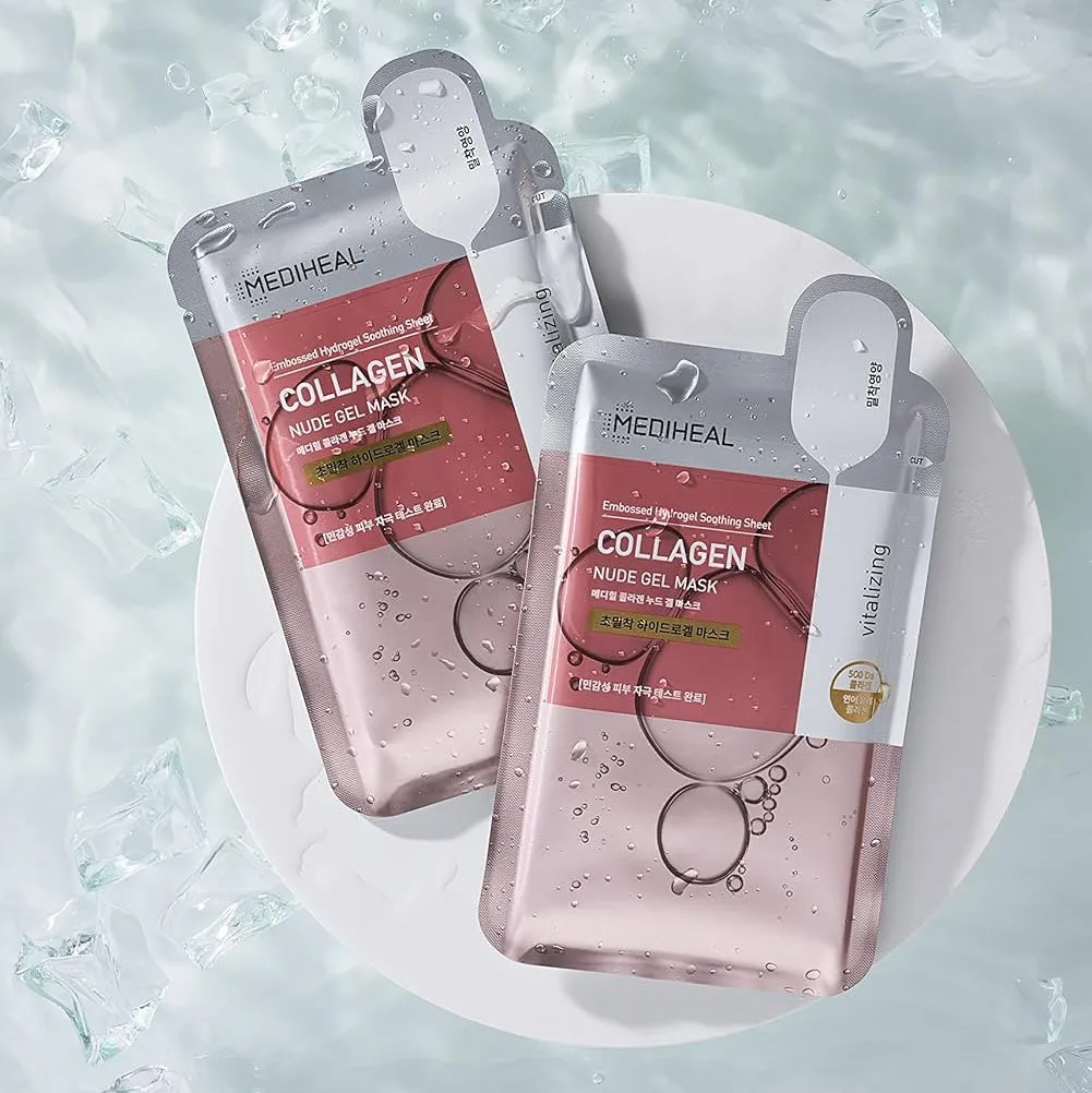Mediheal Firming Nude Gel Mask masque visage 10 pièces collagène