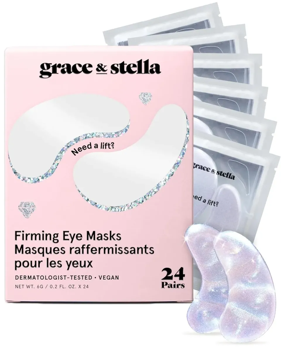 Grace & Stella White patchs yeux 24 paires peptides lift