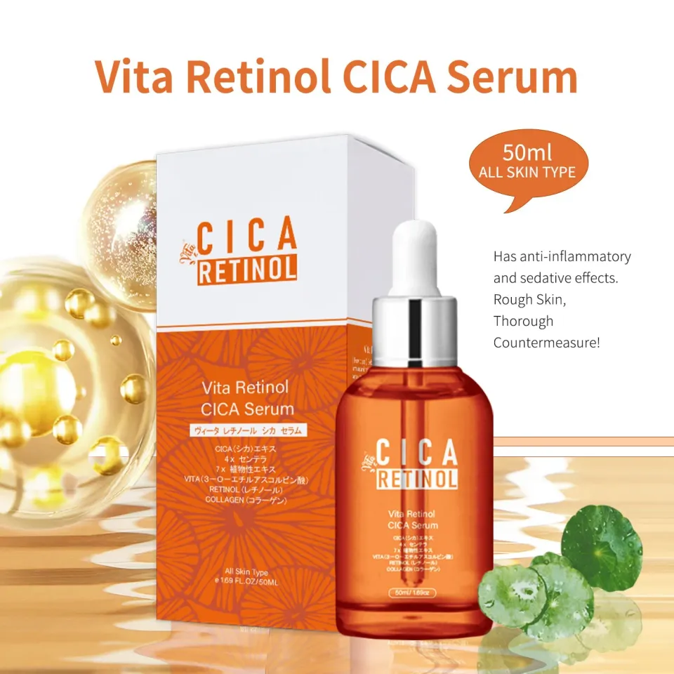 Mitomo CICA Vita Retinol sérum visage 50ml régénérant