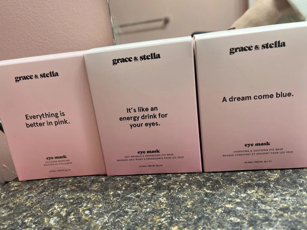 Grace & Stella Eye Glow Trio patchs yeux 12 paires éclat