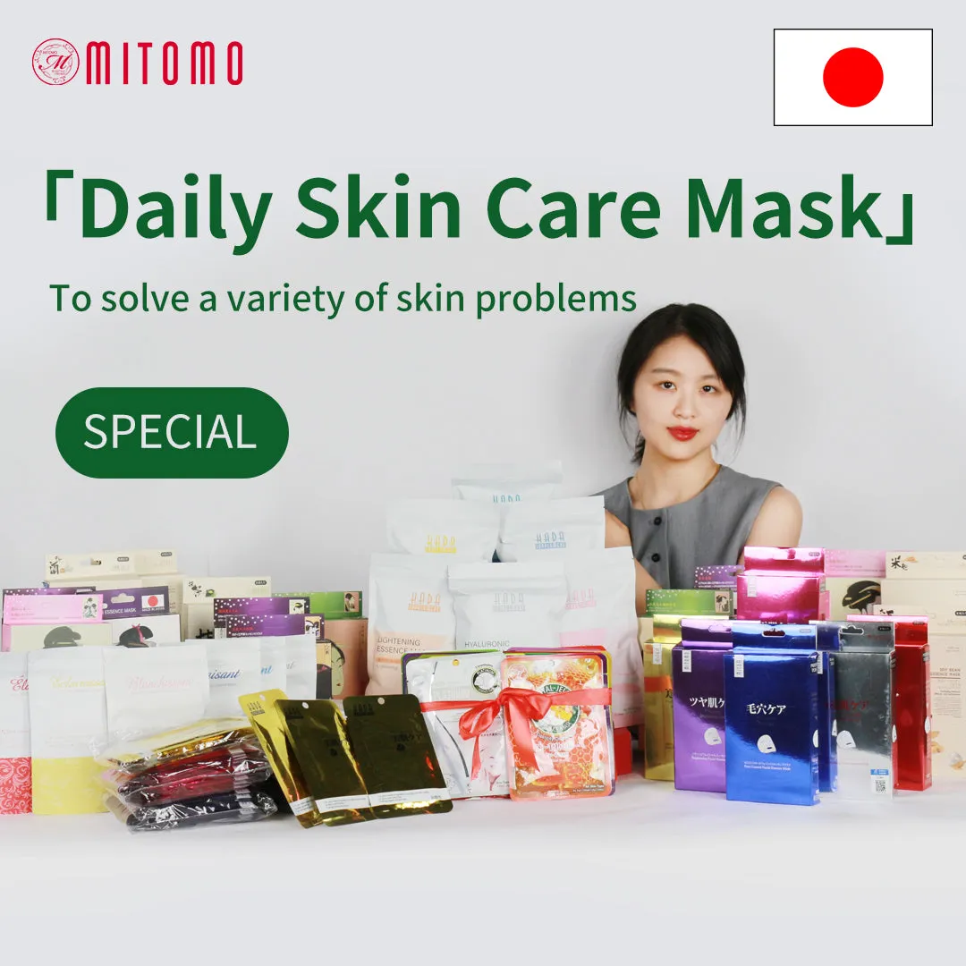 Mitomo HS Lucky Box masque visage 40 pièces anti-âge