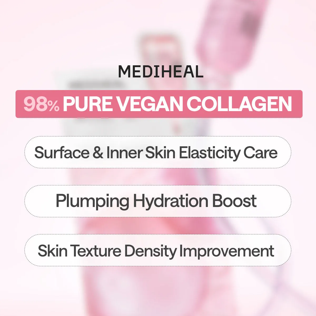 Mediheal Essential Mask Core Firming Tissu 10 masques éclat