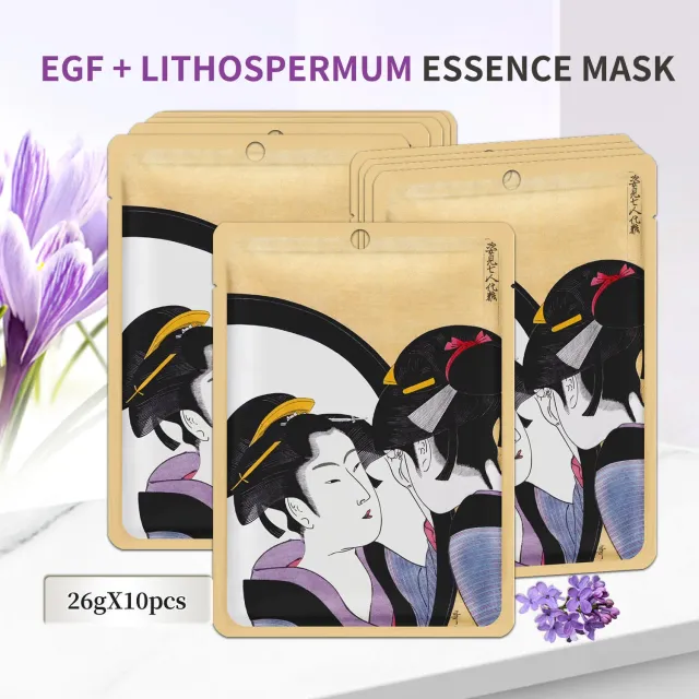 Mitomo EGF Lithospermum masque visage éclat fermeté