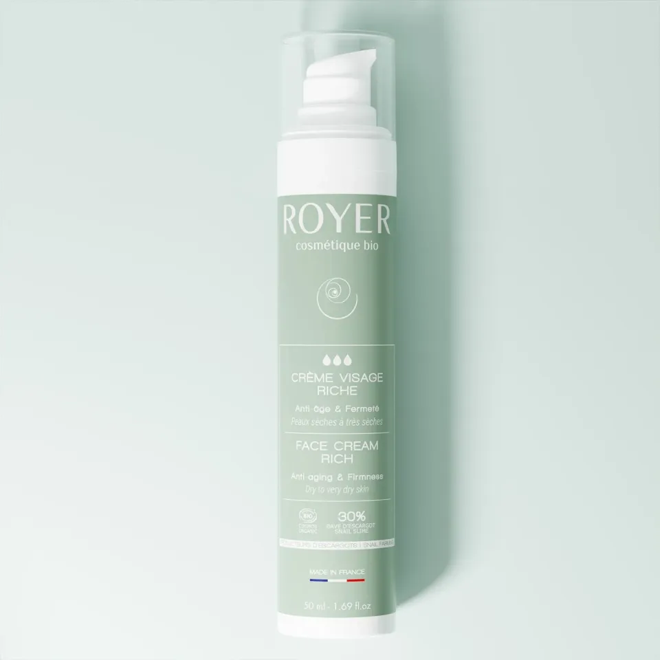 Royer Crème Riche Nourrissante Visage Bave d'Escargot 50 ml