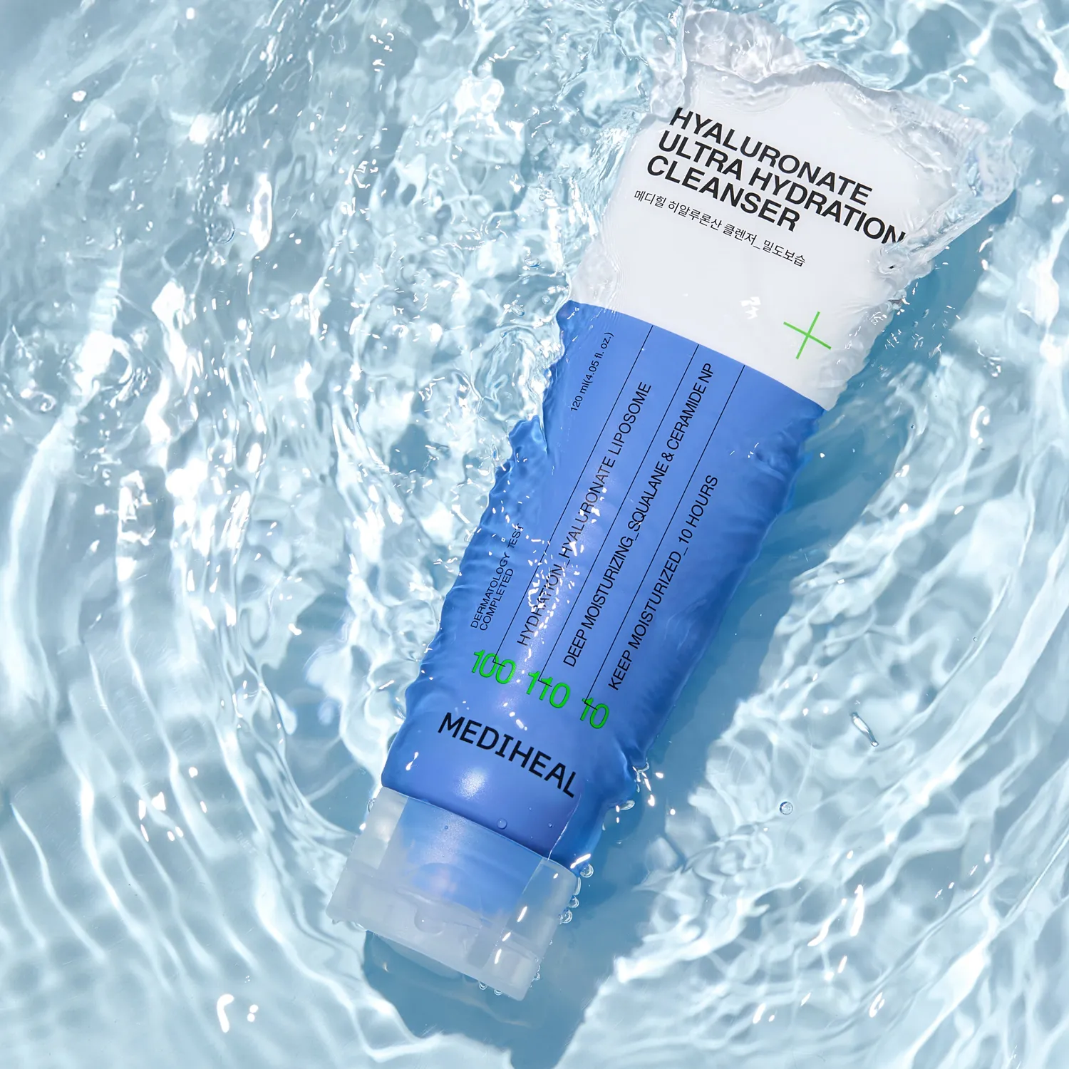 Mediheal Hyaluronate nettoyant mousse hydratant