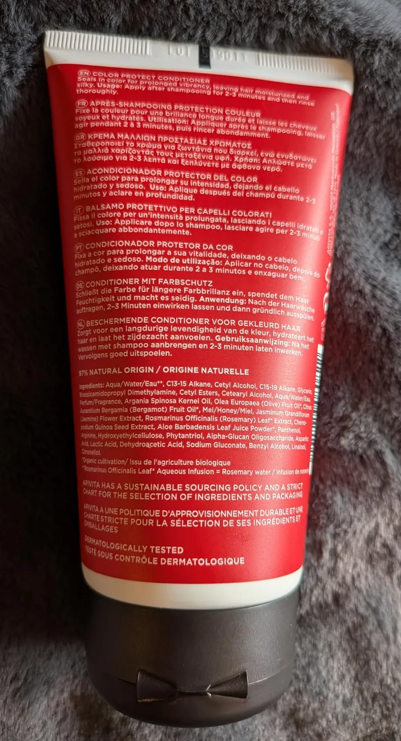 Apivita Color Seal après-shampooing couleur 150ml quinoa