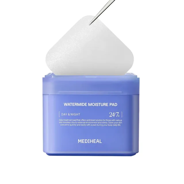 Mediheal Watermide Moisture Pad toner hydratant 100 pads acide