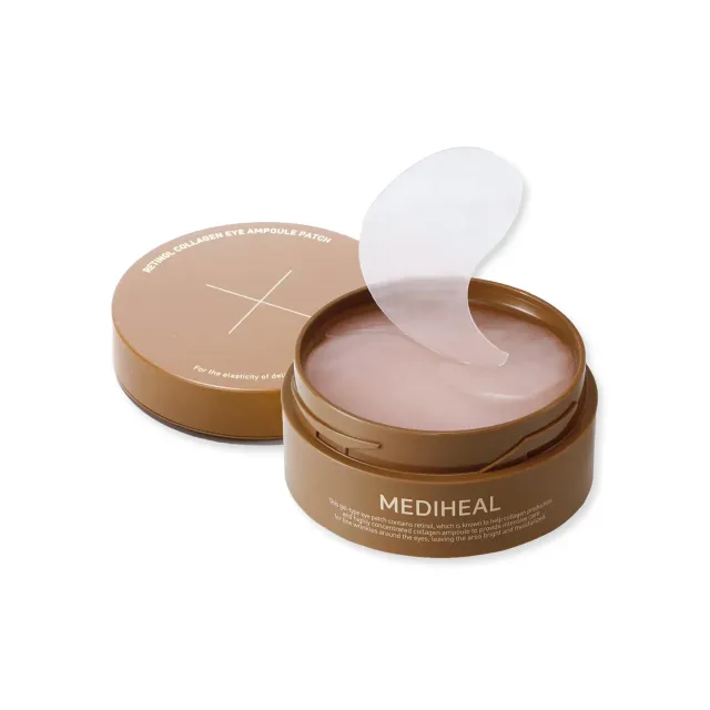 Mediheal Retinol Collagen Eye patch yeux hydrogel 60 pcs rides