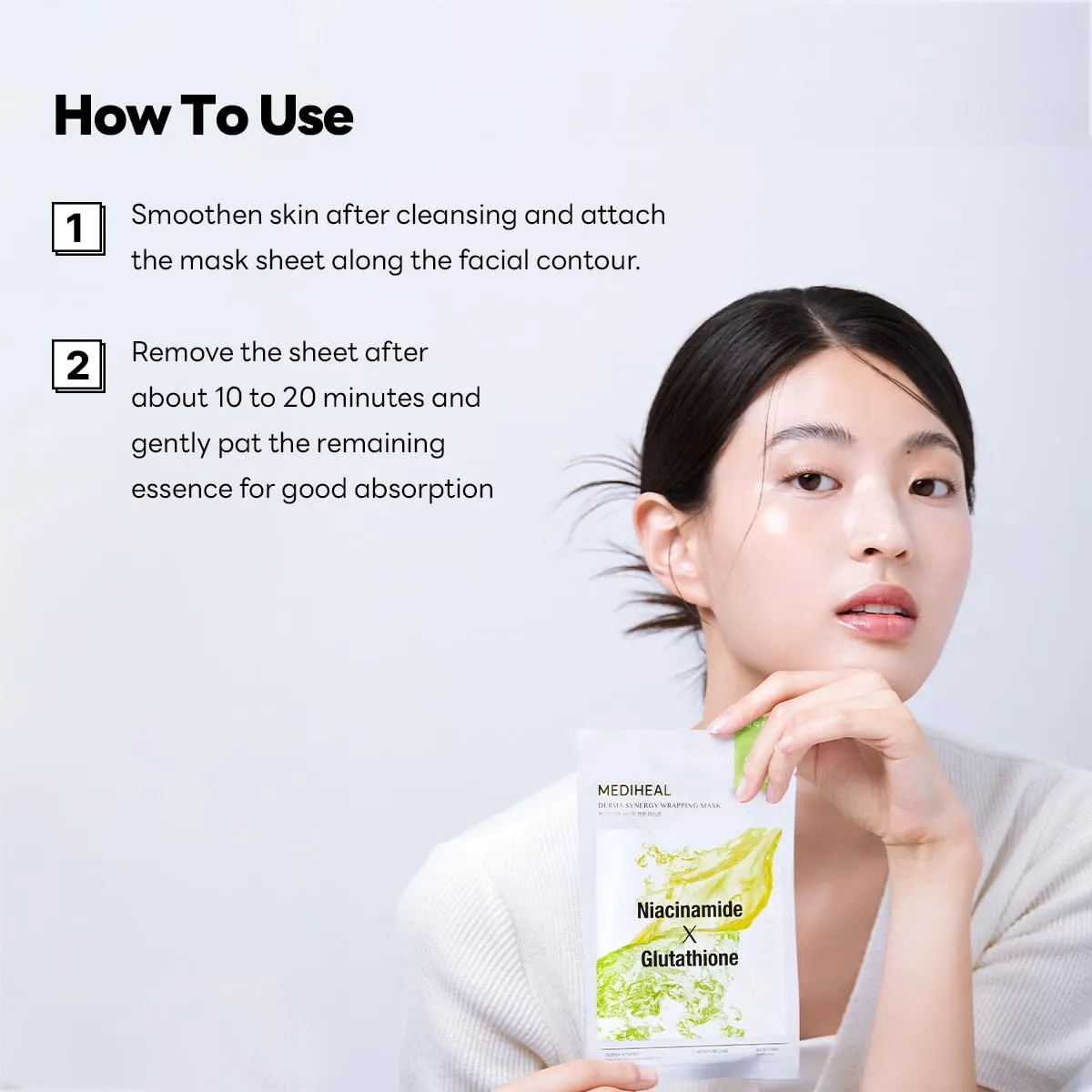Mediheal Derma Synergy Blemish masque visage 10 masques éclat