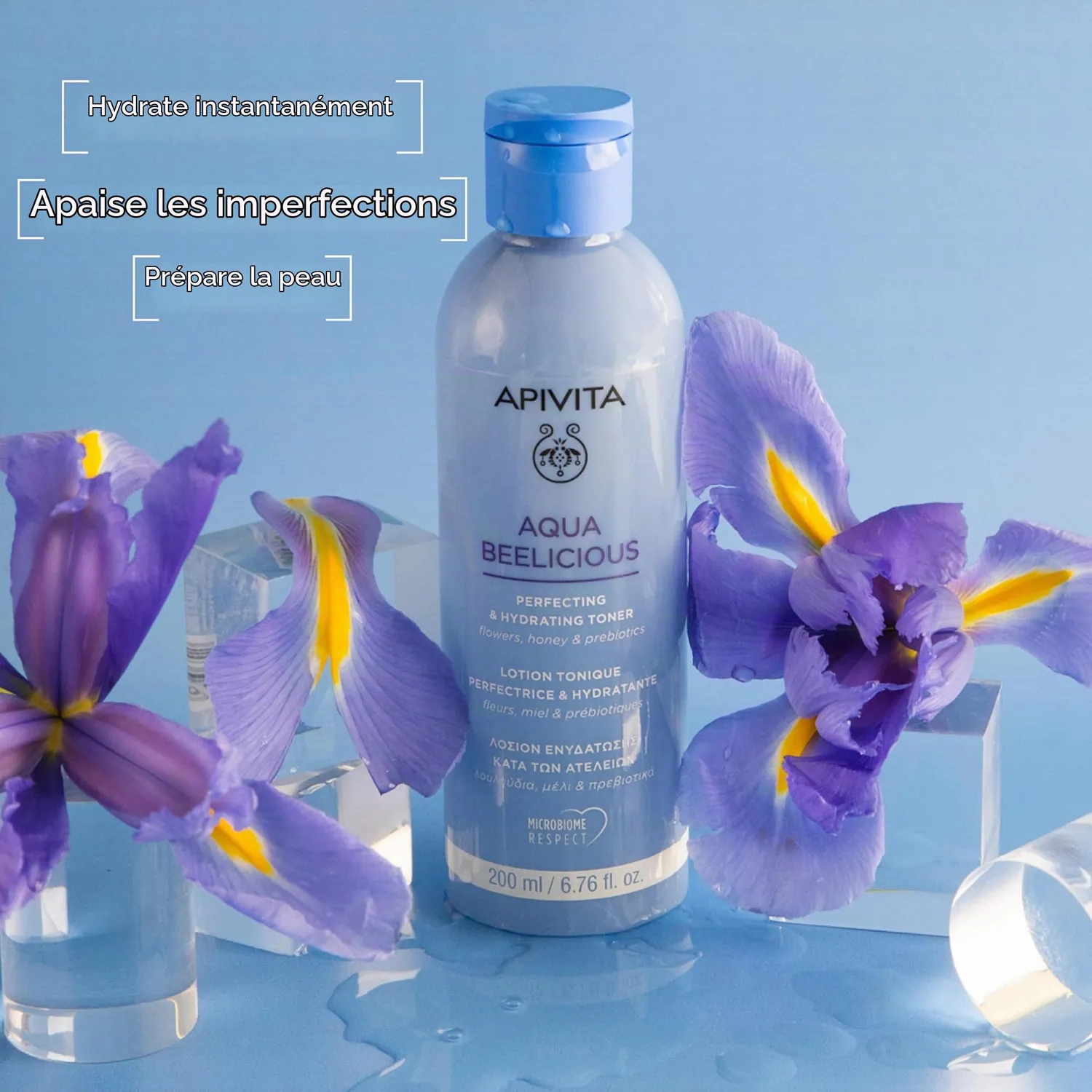 Apivita Aqua Beelicious Lotion Tonique 200 ml miel