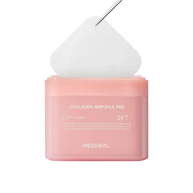 Mediheal Collagen Ampoule Pad pads toniques 100 pcs fermeté