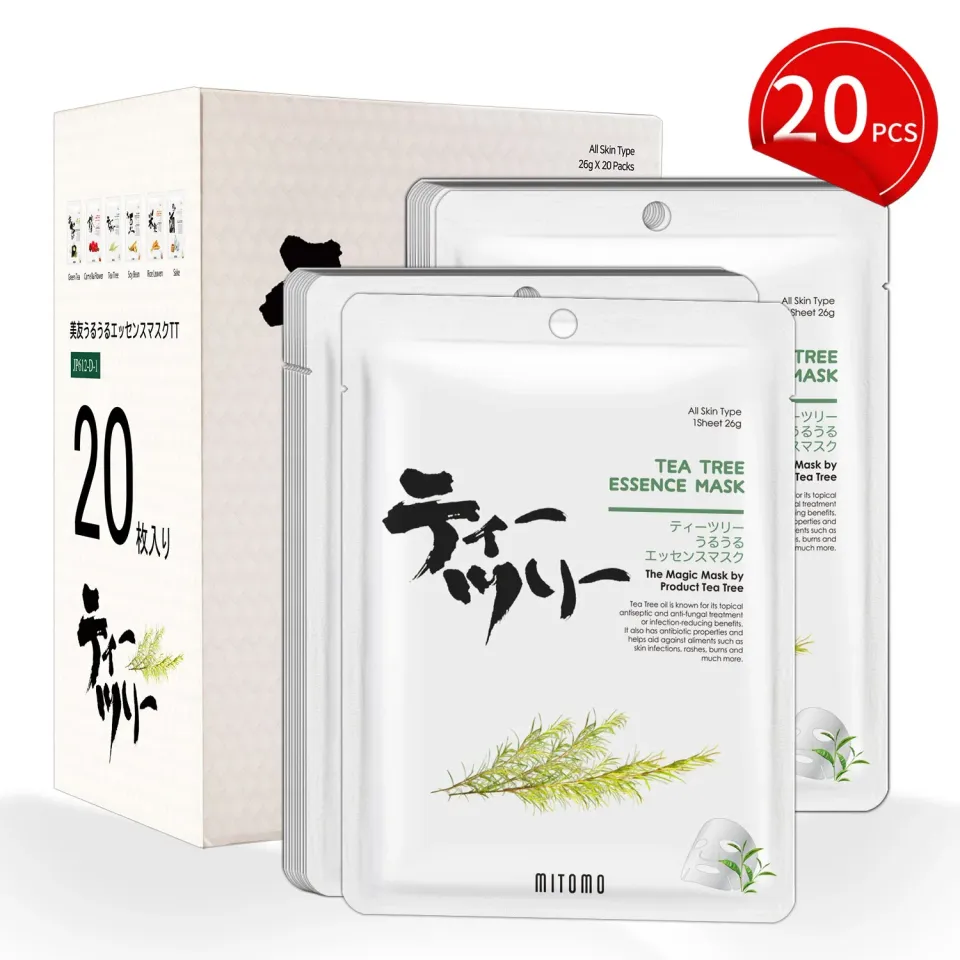 Mitomo Tea Tree JPSS00612-D masque purifiant 20