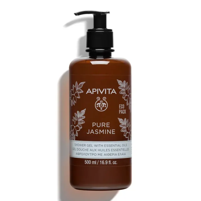 Apivita Pure Jasmine gel douche 500ml jasmin hydratant