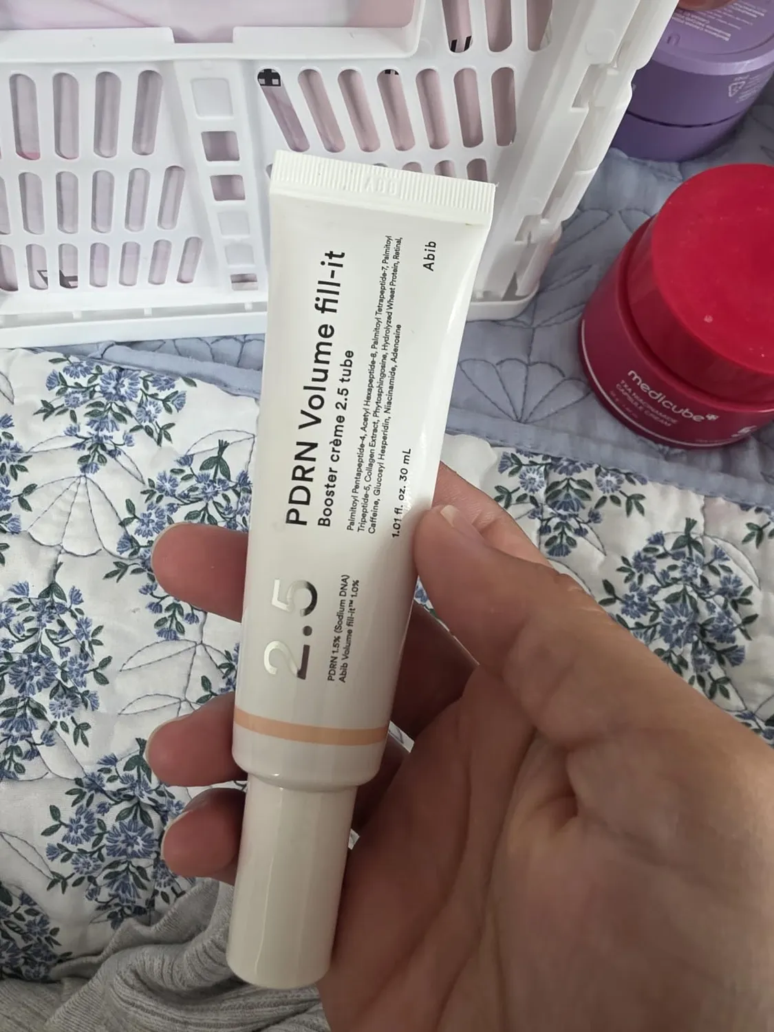 Abib PDRN Volume Fill-it Booster crème visage tube repulpante